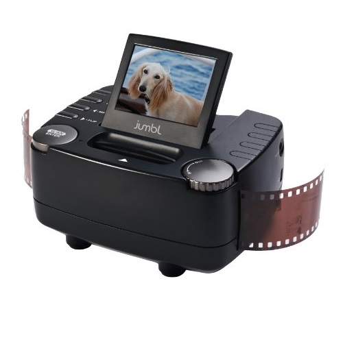 Jumbl 35mm Film Slide and Negative Scanner - 10 Mega Pixel Film to Digital Image Converter - with 2.4-Inch LCD and TV-Out , only $54.99, free shipping