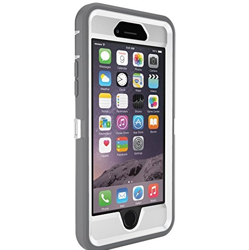 OtterBox iPhone 6 Case - Defender Series, Retail Packaging - Ap Pink  (White/Gunmetal Grey Ap Pink) (4.7 inch), only 	$9.99
