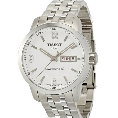 Tissot Men's T0554301101700 PRC 200 Analog Display Swiss Automatic Silver Watch, only $449.00, free shipping