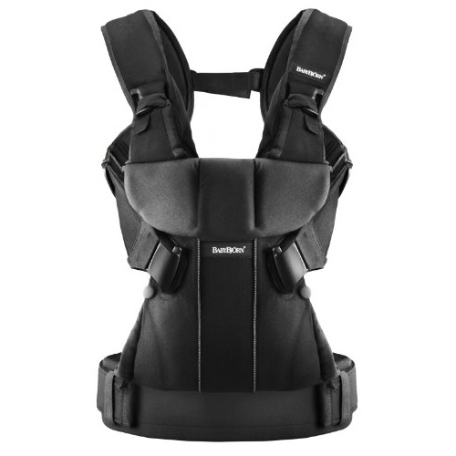 BABYBJORN Baby Carrier One, Black, Cotton,  only $93.93 free shipping