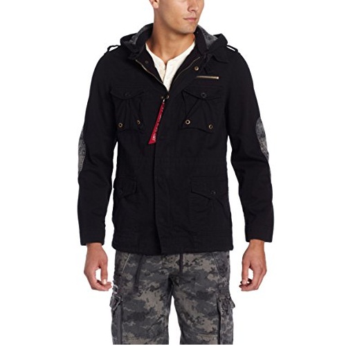 Alpha Industries Men's Mcarthur Hooded Field Coat, only $57.81, free shipping 