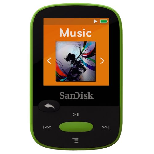 SanDisk Clip Sport 8GB MP3 Player, Pink With LCD Screen and MicroSDHC Card Slot- SDMX24-008G-G46P, only $39.99, free shipping