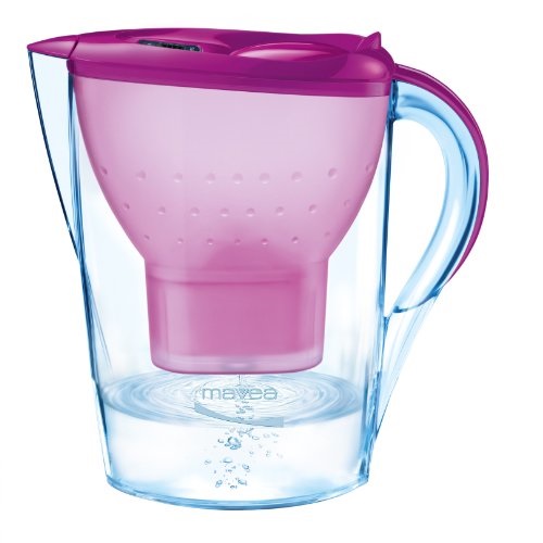 MAVEA 1009492 Marella Kompakt 5-Cup Water Filtration Pitcher, Purple, only $15.26