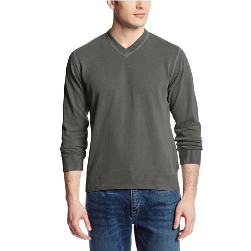 Woolrich Men's Lightweight First Forks V-Neck Sweater, only $18.00 after using coupon code