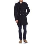 Kenneth Cole Men's Egan 39 Inch Double Breasted 8-Button Coat $37.77 FREE Shipping