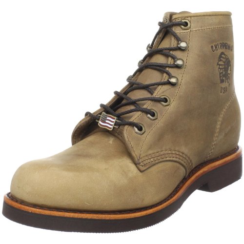 Chippewa Men's Six-Inch American Handcrafted GQ Tan Rodeo Boot, only $89.18, free shipping