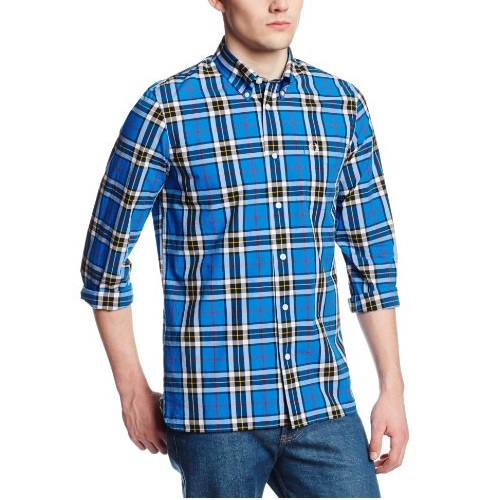 Fred Perry Men's Mactavish Check Long Sleeve Shirt, only $43.50, free shipping