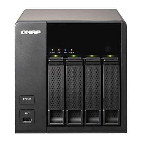 QNAP TS-420 4-bay Personal Cloud NAS, DLNA, Mobile App, iSCSI Supported, only $239.99, free shipping