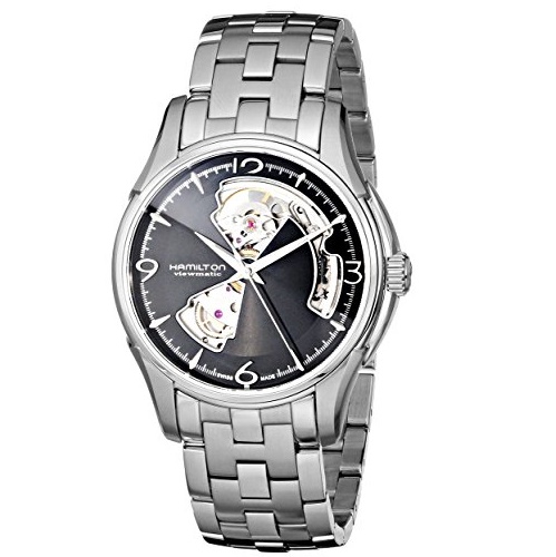 Hamilton Men's HML-H32565135 Jazzmaster Black Dial Watch, only $565.00, free shipping after using coupon code