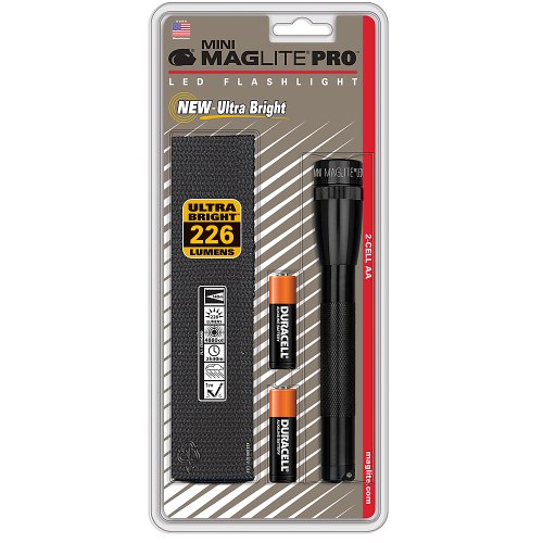 Mag Instrument SP2P01H BLK 2AA LED Flashlight, only $17.37