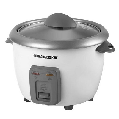 Black & Decker RC3406 6-Cup (Cooked) Rice Cooker. (Holds 3 cups dry rice), only $13.88