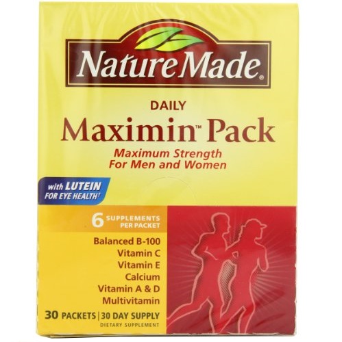 Nature Made Maximin Pack, 30-Count, only  $12.63, free shipping after using Subscribe and Save Service