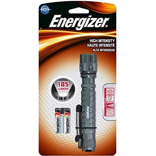 Energizer High Intensity Flashlight, Gunmetal Grey - 2AA Batteries Included, only $18.99