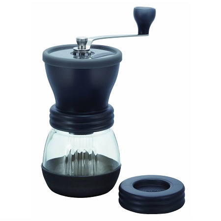 Hario Ceramic Coffee Mill Skerton Storage Capacity (100g), only $25.56