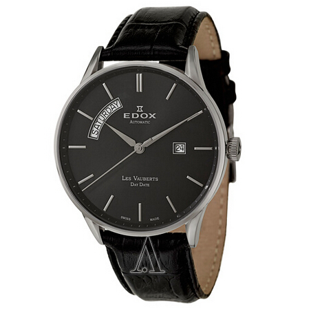 EDOX依度Les Vauberts系列 83010-3N-NIN 男款機械腕錶$319 免運費