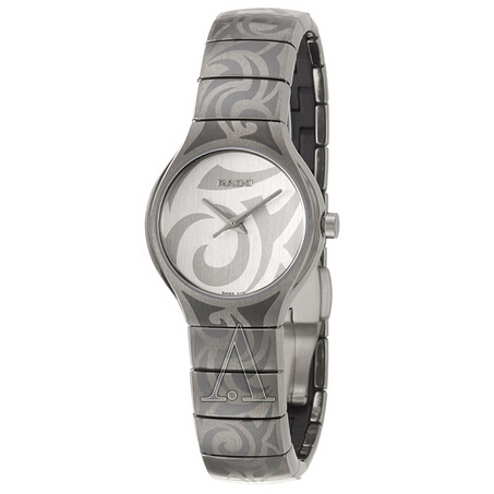 RADO雷达True真系列 R27689102女款陶瓷腕表，只要$378