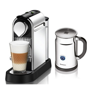 Nespresso Citiz C111 Espresso Maker with Aeroccino Plus Milk Frother, Chrome  $199.00(33%off)