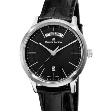 Maurice Lacroix Men's LC1007-SS001330 Les Classiques Quartz Black Day Date Dial Watch  	$327.00(62%off) & FREE Shipping