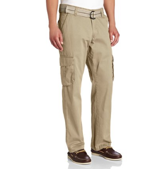 Lee Men's Relaxed Fit Utility Belted Cargo Pants $26.90(55%off)