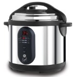 Emeril by T-fal CY400 Nonstick Dishwasher Safe Electric Pressure Cooker, 6-Quart, Silver $79 FREE Shipping