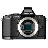 Olympus OM-D E-M5 16MP Live MOS Interchangeable Lens Camera with 3.0-Inch Tilting OLED Touchscreen [Body Only] (Black) $599 