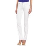 7 For All Mankind Women's Kimmie Straight Leg Jean in Clean White $37.27 FREE Shipping