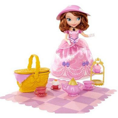 Disney Sofia the First Tea Party Picnic Doll  	$25.99(43%off)
