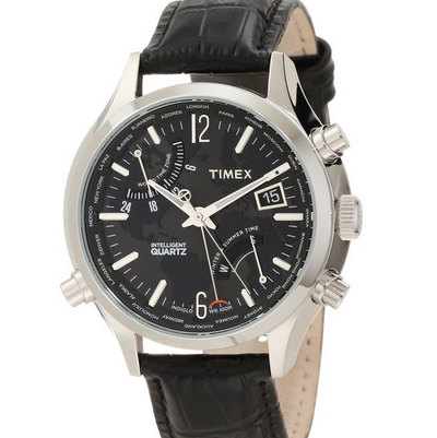 Timex Men's T2N943DH Intelligent Quartz World Time Watch $89.95(49%off)