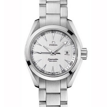 Omega Aqua Terra Silver Dial Stainless Steel Ladies Watch 23110306002001  $1,875.00(32%off) & FREE Shipping