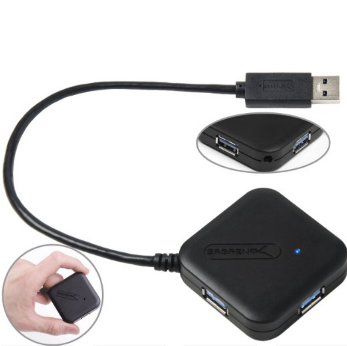 Sabrent 4 Port Portable USB 3.0 Hub (9.5