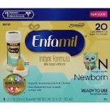 Enfamil美赞臣新生儿双益生元液体奶1段，2盎司（24瓶）$22.72