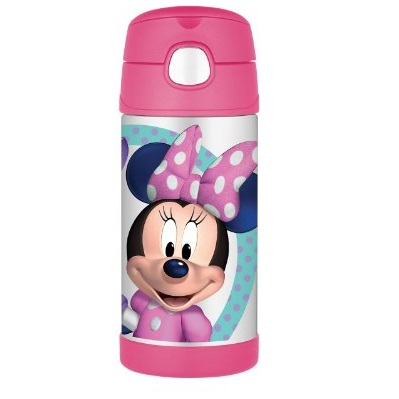 Thermos Funtainer Bottle, Minnie Mouse, 12 Ounce,only $12.88