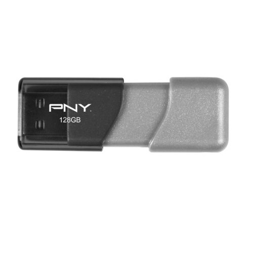 PNY Turbo 128GB USB 3.0 Flash Drive - P-FD128TBOP-GE, only $10.96