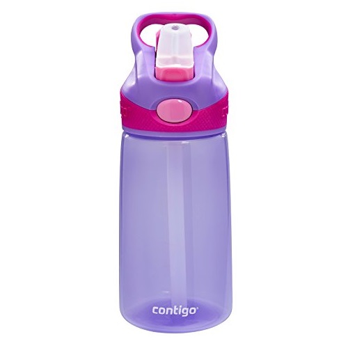 Contigo Autospout Kids Striker Water Bottle, 14-Ounce, Lavender, only $10.10