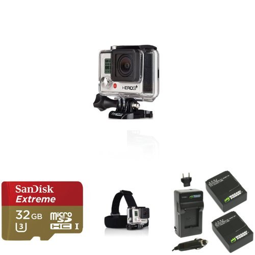 补货了：GoPro HERO3+ 三防运动摄像机，银色款节日套装，原价$383.96，现仅售$249.99，免运费