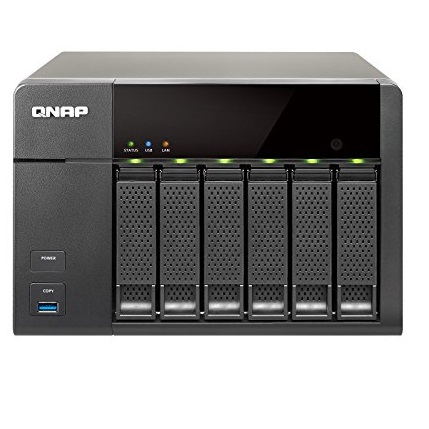 QNAP TS-651 6-Bay Personal Cloud NAS, Intel 2.41GHz Dual Core CPU with Media Transcoding (TS-651-US),only $678.76, free shipping