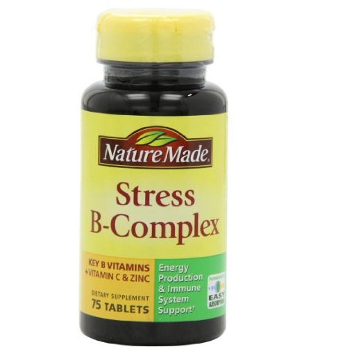 Nature Made Stress B Complex with Zinc Tablets, 75 Count, only $2.69, free shipping after clipping coupon and using Subscribe and Save service