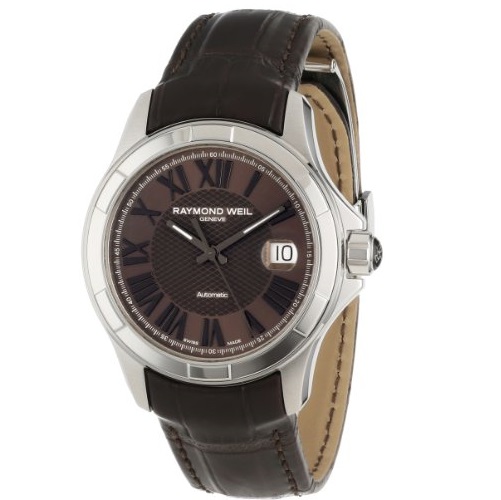 Raymond Weil Men's 2970-STC-00718 Parsifal Automatic Steel case and Leather strap Watch, only $699.00 , free shipping