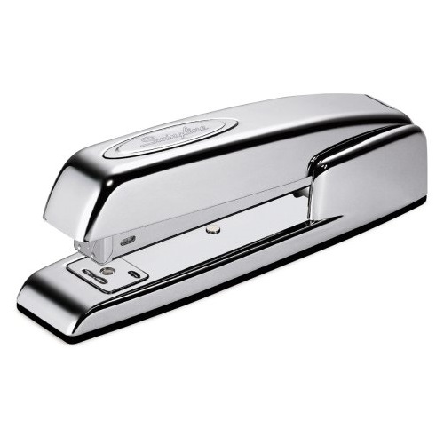 Swingline Stapler, 747, Collectors Edition, Business, Manual, Desktop, 20 Sheet Capacity, Polished Chrome (74720), only $8.19