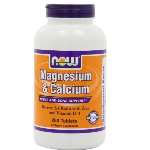 NOW Foods Magnesium and Calcium Reverse, 250 Tablets, only $12.34, free shipping after using Subscribe and Save service