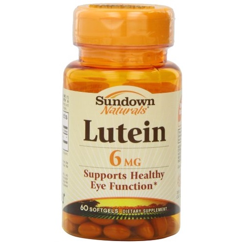 Sundown Naturals Lutein 6 Mg Softgels, 60 Count, only $5.31, free shipping after using Subscribe and Save service