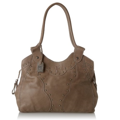 FRYE Vintage Stud Shoulder Handbag,only $142.36, free shipping after using coupon code 