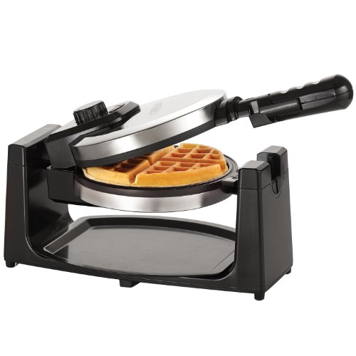 BELLA 13991 Rotating Waffle Maker, Polished Stainless Steel, only $18.99