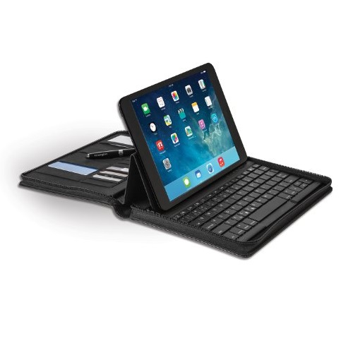 史低價！Kensington 肯辛通 KeyFolio  iPad Air 保護收納包/保護套，帶藍牙鍵盤，原價$79.99，現僅售$35.99，免運費