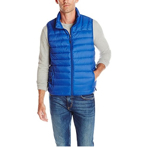 Hawke & Co Men's Heathered Lightweight Packable Puffer Vest, only $30.48