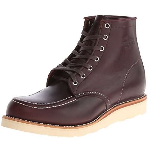 Chippewa 1901M20 Men's 6-in Mocc Toe Wedge Boot Cordovan, only $130.82, free shipping after using coupon code