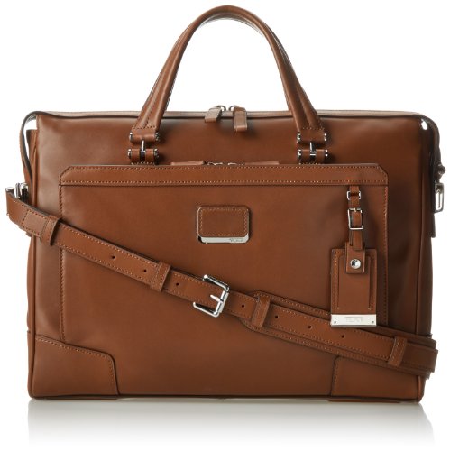 Tumi Astor, Regis Slim Zip Top Leather Brief, only $415.00, free shipping  