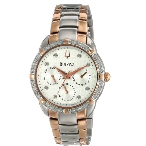 Bulova Women's 98R177 Multi-Function Dial Watch,only $132.00, free shipping