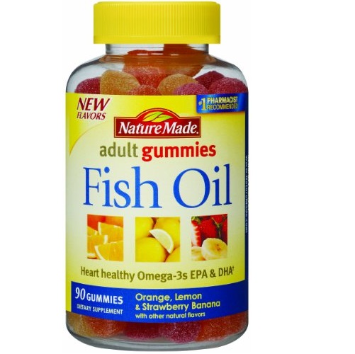 Nature Made Fish Oil Adult Gummies, 90 Count, only  $4.64, free shipping after clipping coupon and using subscribe and save service