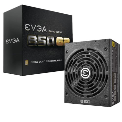 EVGA SuperNOVA 850G2 80PLUS Gold Certified ATX12V/EPS12V 850W Power Supply 220-G2-0850-XR, only $89.99, free shipping after $20 mail-in Rebate